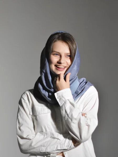 Шарф Myscarf синий