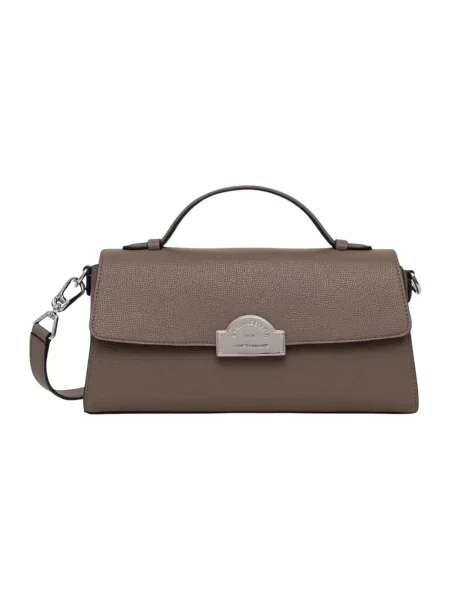 Karl Lagerfeld torebka crossbody z imitacji skóry K/RSG brązowa