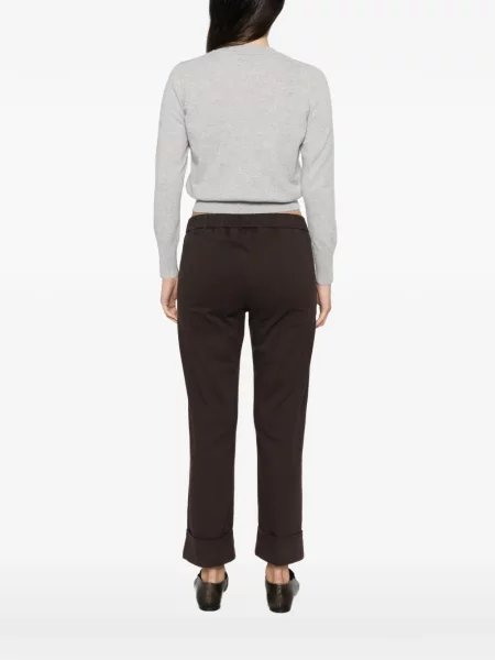 Cardigan Alpha Studio cu decolteu rotund gri