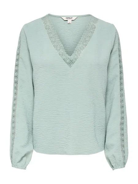 ONLY Bluză ONLGREGOR METTE mentă verde