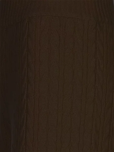 Pantaloni Agnona tricotate maro