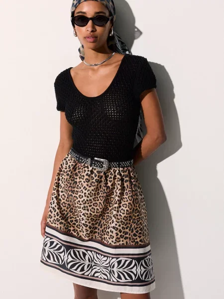 Liu Jo Rochie maro / negru alb