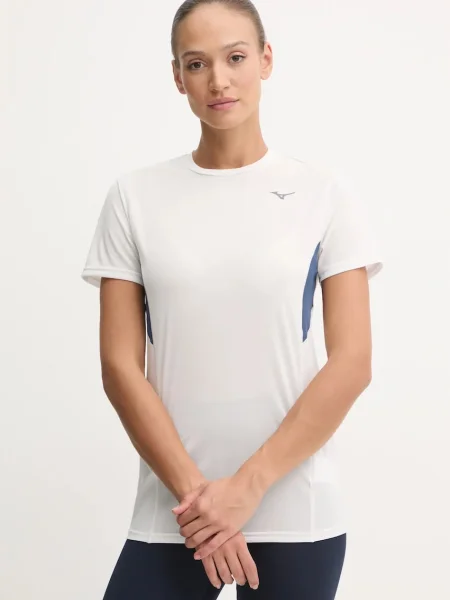 Mizuno Běžecké tričko DryAeroFlow bílé