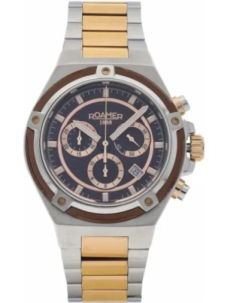 Roamer Karóra Tempomaster Chrono 49 65 20 Ezüst rózsaszín