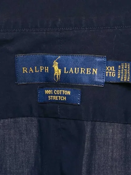 Haftowane sandały Polo Ralph Lauren zamszowe w paski białe