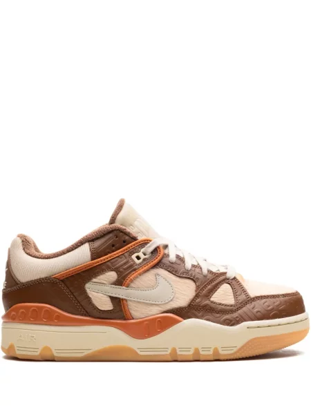 Sneakerși Nike Air Force maro