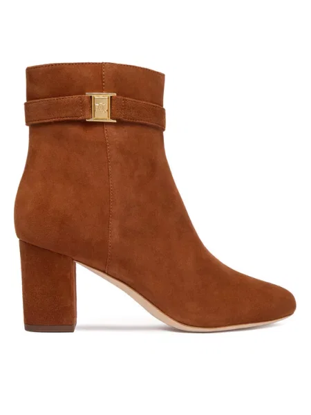 Μποτάκια LAUREN RALPH LAUREN Kellie Bt Hi καφέ