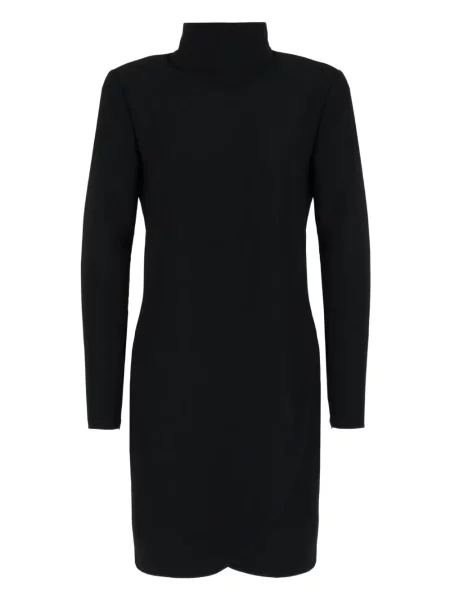 Дълго костюм макси рокля Emporio Armani черно