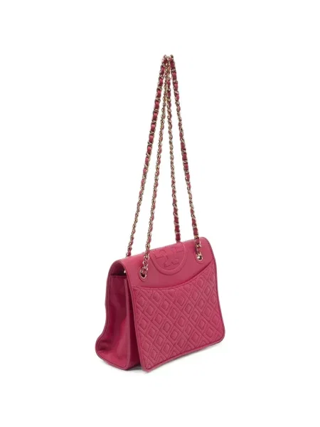 Matlasat geantă Tory Burch roz