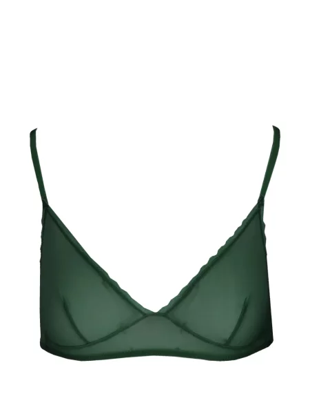 Sutien triunghi Laura Urbinati din tul verde