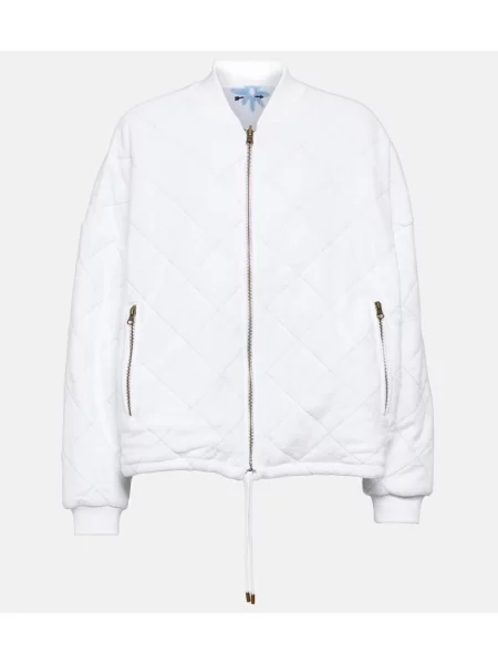 Geacă bomber The Upside alb