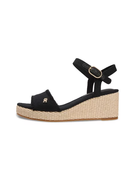 TOMMY HILFIGER Sandali črna