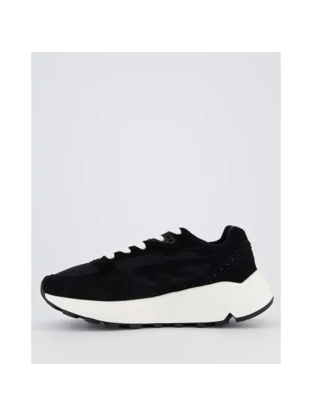 Sneakersy Hi-tec zamszowe czarne
