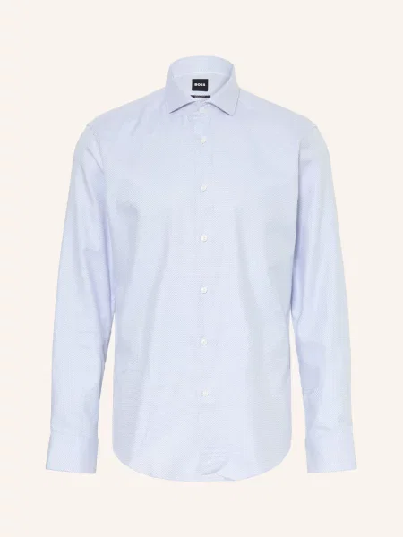 Boss Košile Joe Regular Fit tmavě modrá bílá