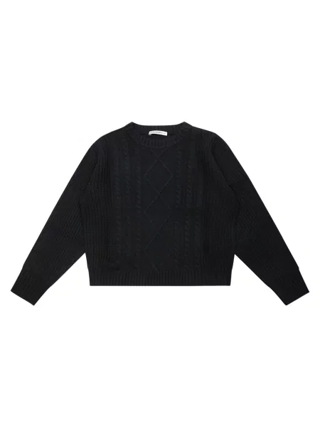 Sweter Patrizia Pepe czarny