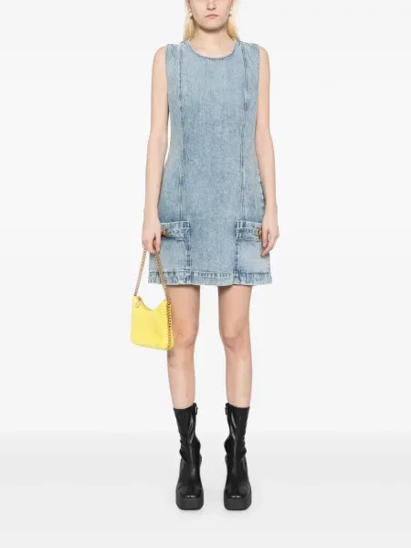 Rochie Stella Mccartney fără mâneci albastru