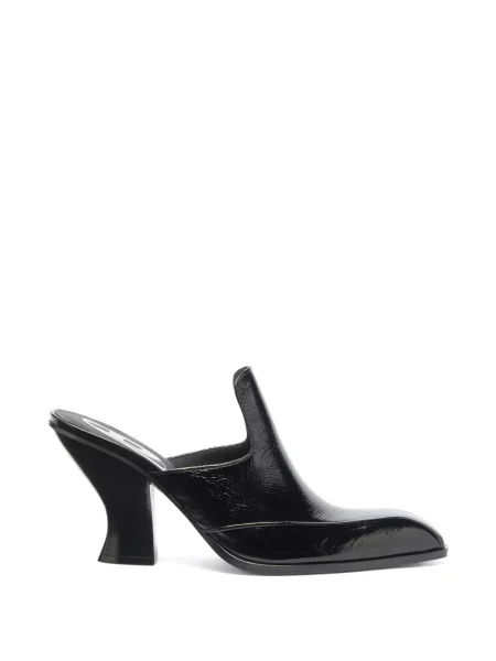 Papuci tip mules Diesel negru