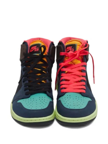 Ρετρό sneakers Jordan Air Jordan 1 μαύρο
