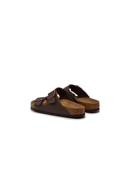 BIRKENSTOCK Šlepetės Arizona tamsiai ruda