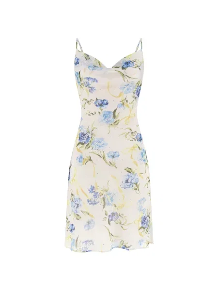 GUESS Rochie LINDA / albastru / albastru deschis / verde bej