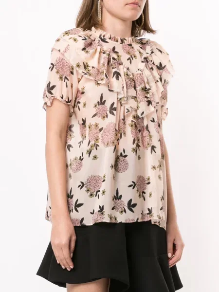 Top Macgraw cu model floral