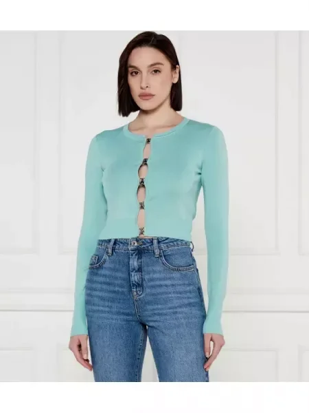 Patrizia Pepe Bluză | Cropped Fit verde