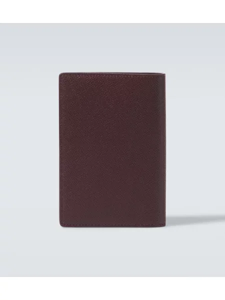 Kožni novčanik Balenciaga bordo