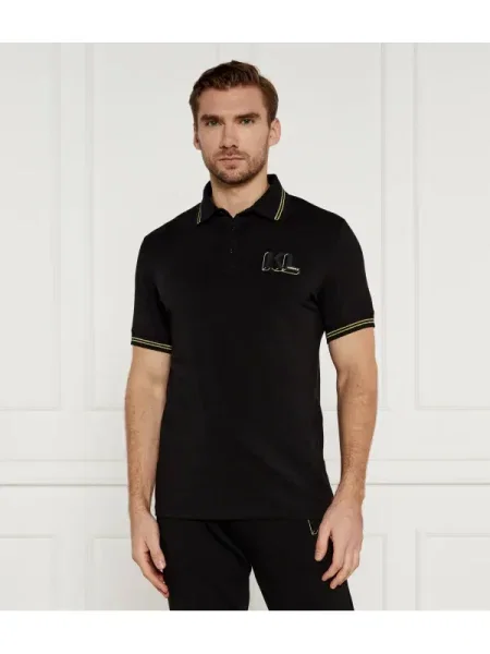 Karl Lagerfeld Polo negru