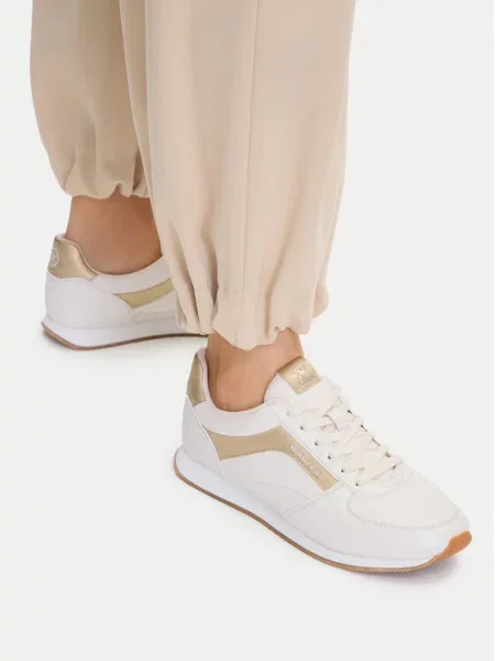 Tenisice MICHAEL Michael Kors Cindy Krem