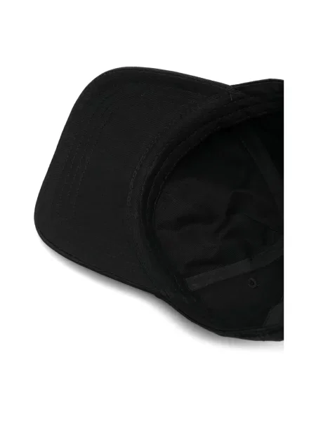 Drôle de Monsieur czapka z daszkiem La Casquette Slogan z aplikacją czarny
