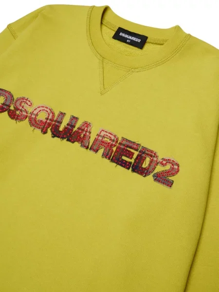 Sweter dziecięcy Dsquared2 żółty