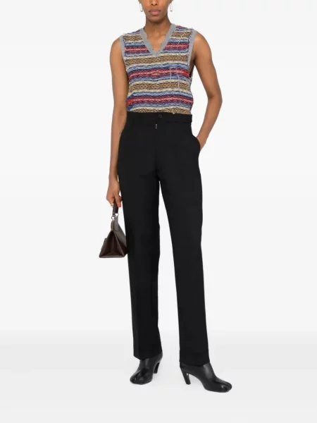 Spodnie Maison Margiela czarne