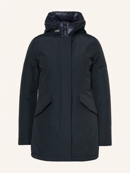 Woolrich Péřová Parka Artic tmavě modrá