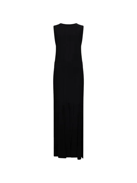Rochie Liu Jo cu franjuri tricotate de costum negru