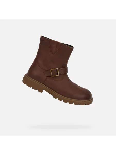 Botine copii Geox maro