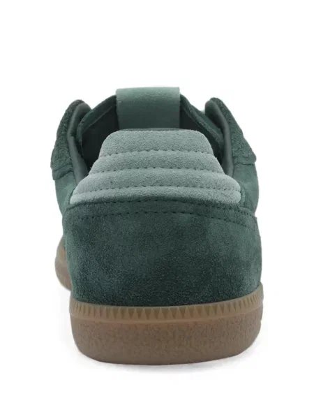 Sneakerși Alohas din piele de căprioară verde