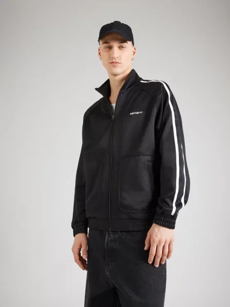 Carhartt WIP Hanorac Bolar / alb negru