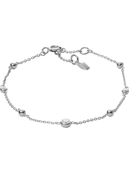 Brăţară Fossil transparente argintiu