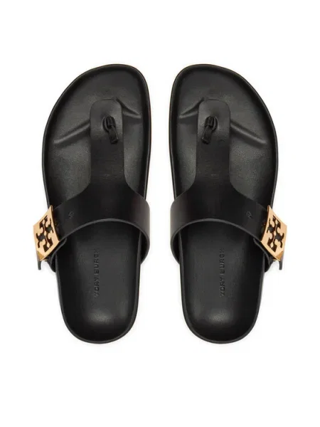 Papuci Tory Burch negru