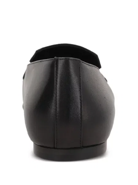 Loafersy Nodaleto skórzane czarne