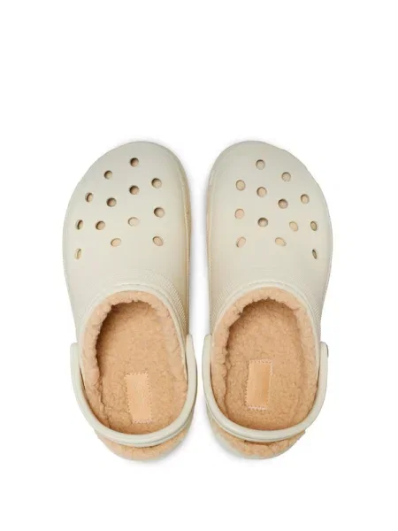 Сабо Crocs бежевые
