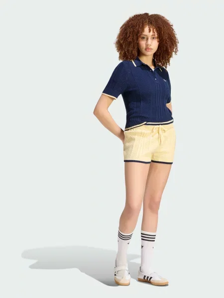 Поло Adidas синее