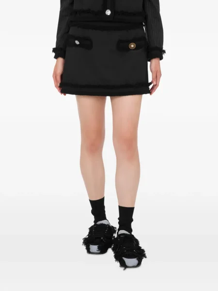 Fusta mini Moschino negru