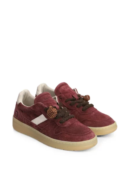 Sneakerși D.a.t.e. din piele de căprioară roșu