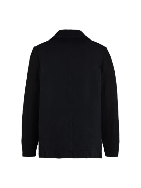 Płaszcz Comme Des Garcons wełniany niebieski