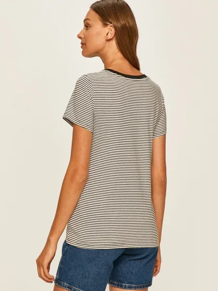 Levi's® Póló Perfect V-Neck Tee Színes fehér
