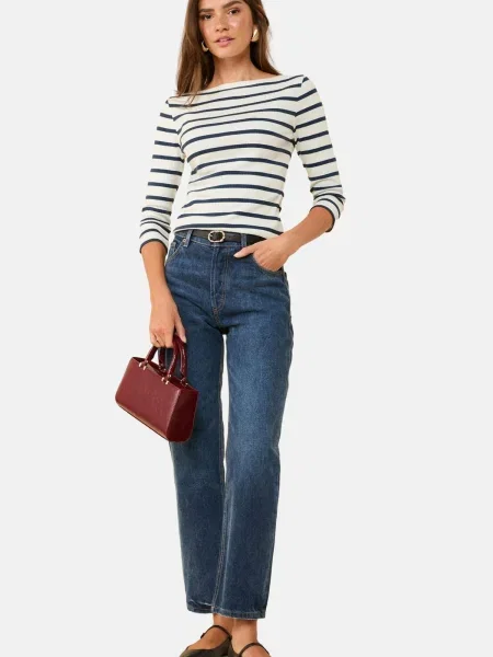 Friends Like These Tricou ecru / bleumarin