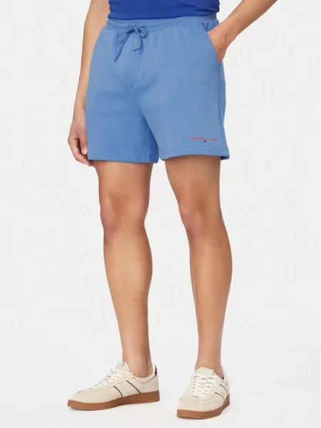 Tommy Jeans sportske kratke hlače za muškarce s pamukom plava
