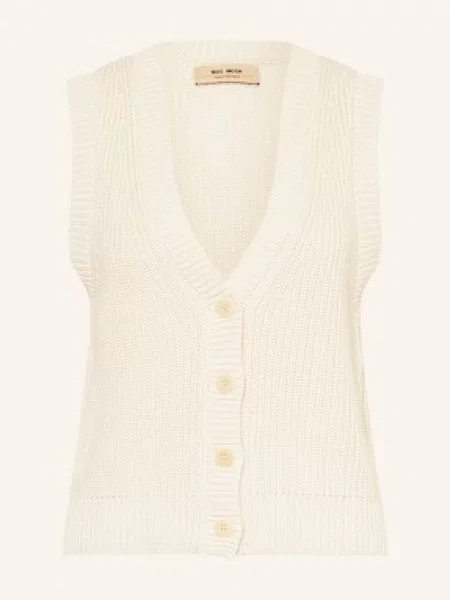 Mos Mosh Kamizelka Z Dzianiny Mmkirby weiss