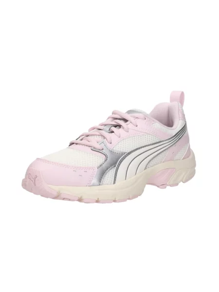 Lniane sneakersy Puma różowe
